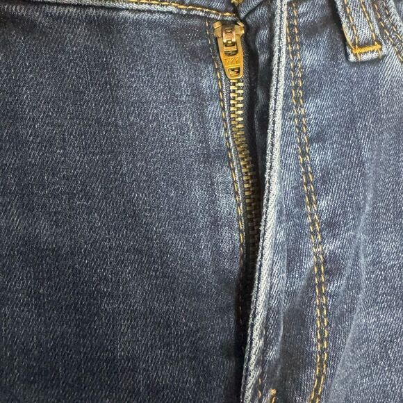 Frame Denim Dark Blue Flare & Wide Leg Jeans - Picture 9 of 12